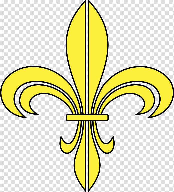 Fleur-de-lis Symbol New Orleans Saints French heraldry, element transparent background PNG clipart
