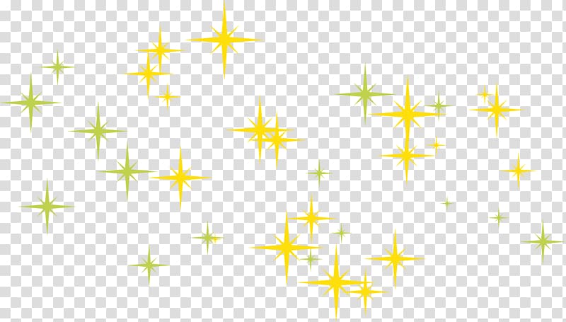 Stars twinkling elements transparent background PNG clipart