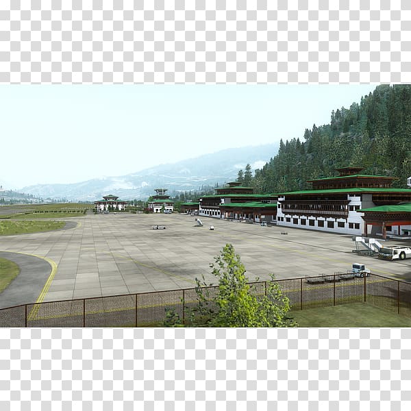 Paro Airport Microsoft Flight Simulator X Lockheed Martin Prepar3D Transport, others transparent background PNG clipart