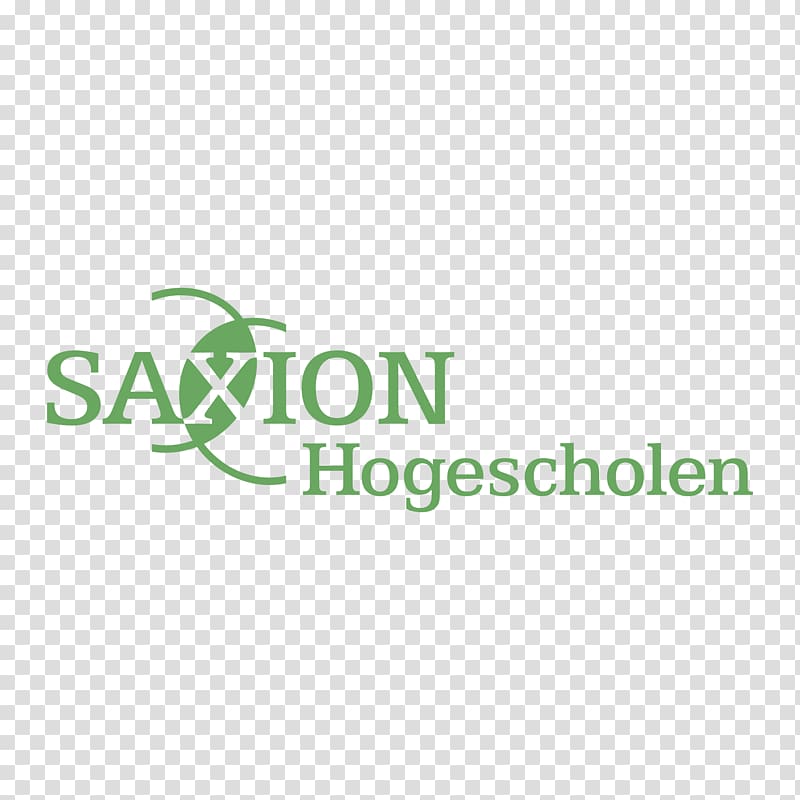 Logo Saxion University of Applied Sciences Brand Green Font, line transparent background PNG clipart