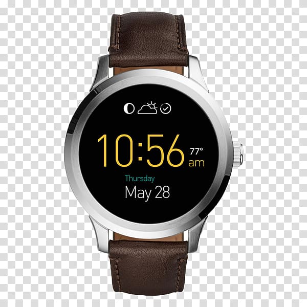 Moto 360 (2nd generation) Smartwatch Fossil Group Fossil Q Wander Gen 2, watch transparent background PNG clipart