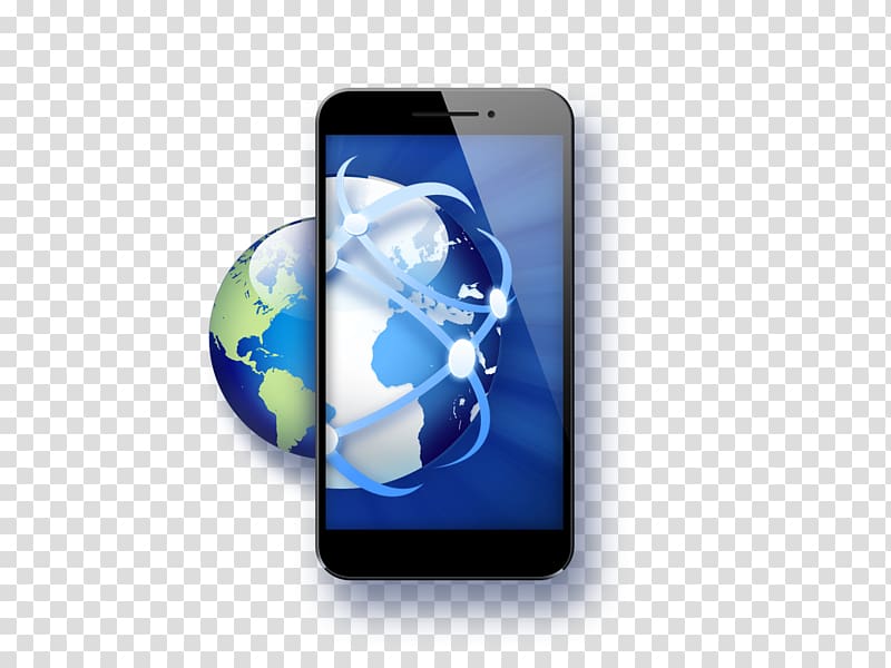 Smartphone Mobile app Icon, Global Business and Global smartphone icon transparent background PNG clipart