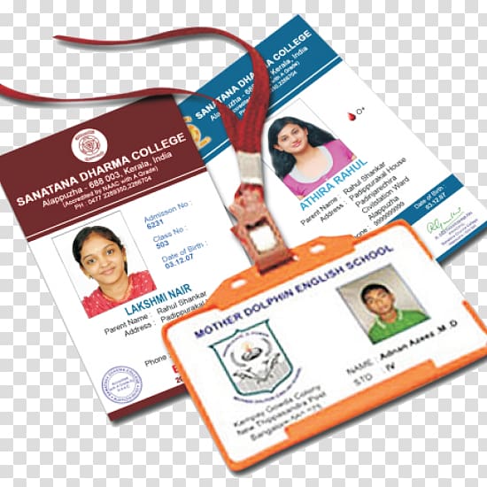 Identity document Student identity card identification Printing Card printer, others transparent background PNG clipart