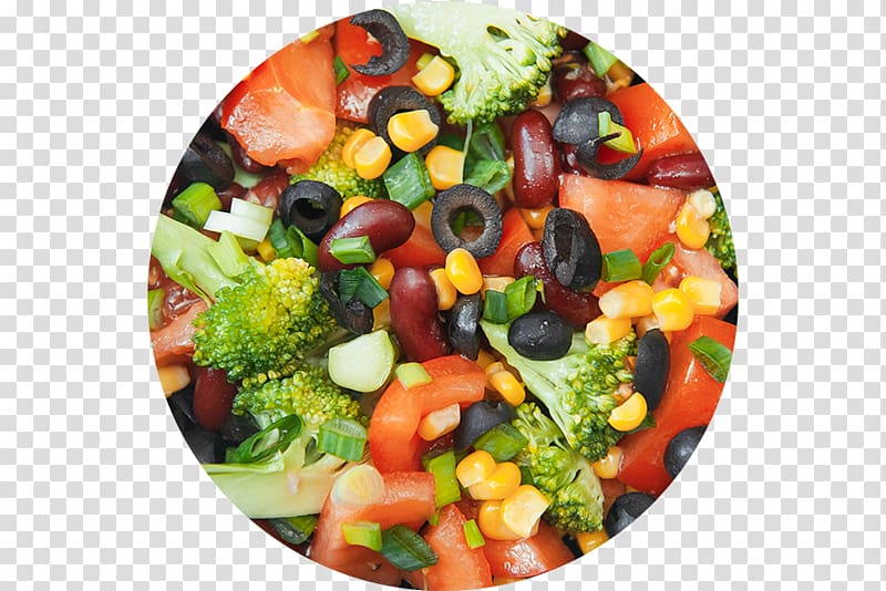 Salad The BOX Pizza Vegetarian cuisine Ham, salad transparent background PNG clipart