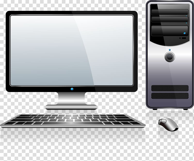 Computer keyboard Computer mouse Laptop Computer case Computer monitor, Gray technology computer transparent background PNG clipart