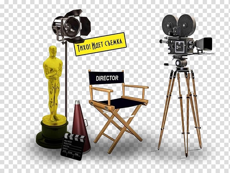 Film director Director\'s chair, chair transparent background PNG clipart