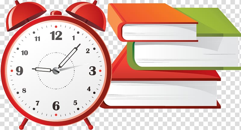 Alarm clock , Alarm textbooks material transparent background PNG clipart