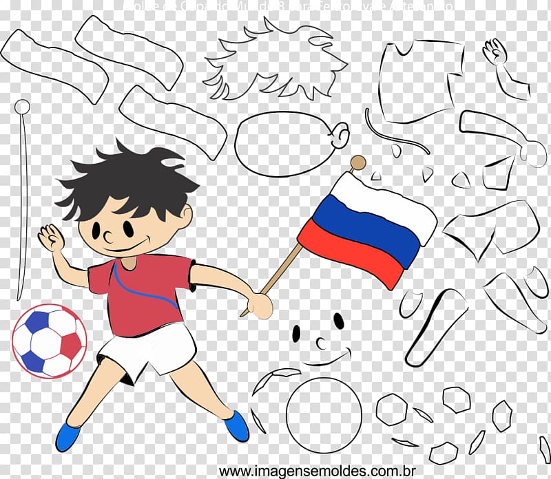 2018 World Cup 2014 FIFA World Cup Zabivaka Molde Mascot, ns copa do mundo 2018 transparent background PNG clipart