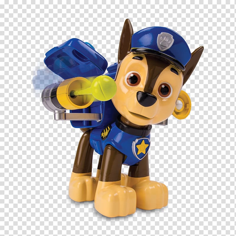 Chase Bank Nickelodeon Paw Patrol Jumbo Action Pup Figure, Chase Toy Paw Patrol Action Pack Paw Patrol Jumbo Pup Chase, toy transparent background PNG clipart