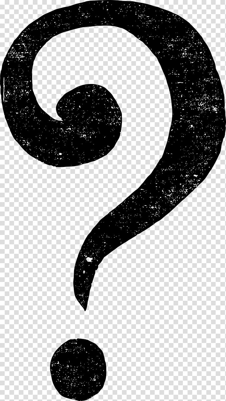 Question mark , Question Mark White transparent background PNG clipart