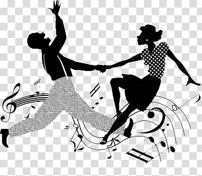 dancing to the music of the people transparent background PNG clipart