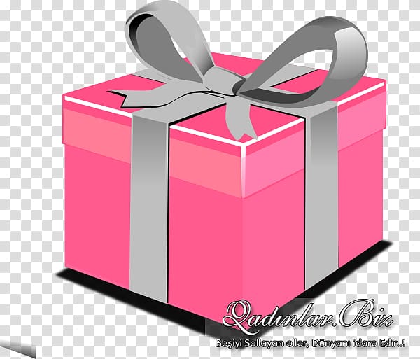 Christmas gift Box , pink box transparent background PNG clipart