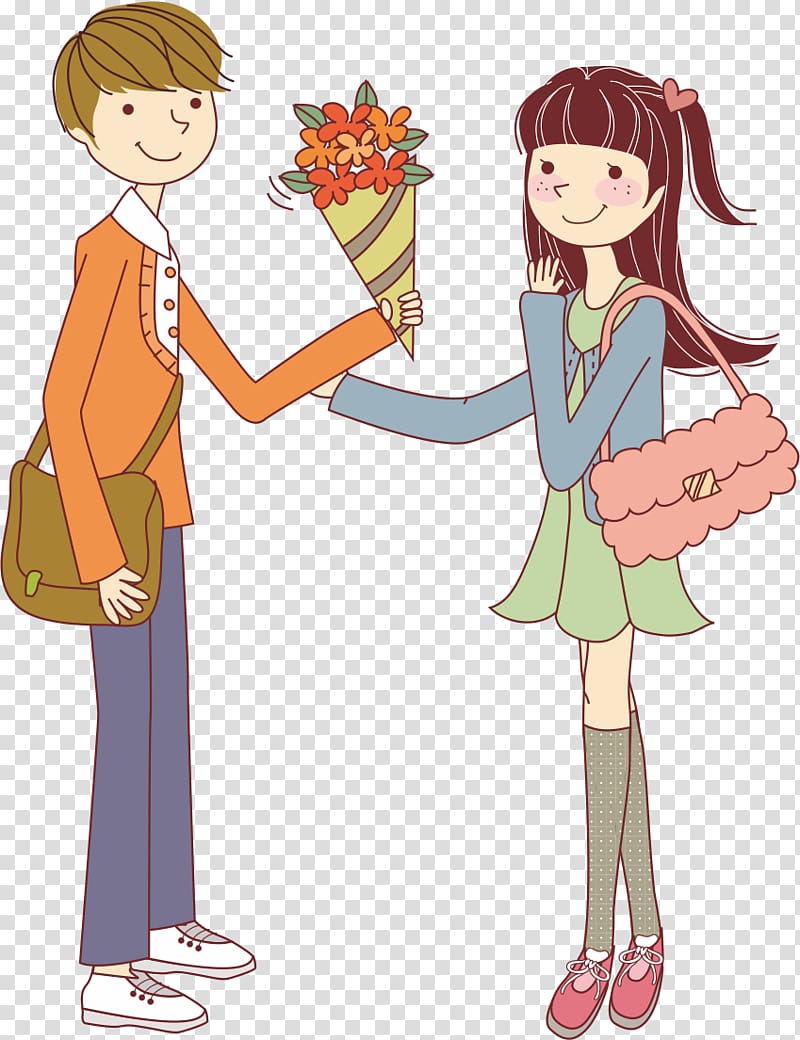 Romantic Couples transparent background PNG clipart