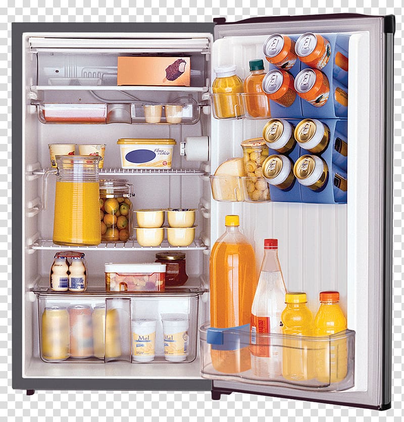 Refrigerator Whirlpool Corporation Countertop Auto-defrost Freezers, refrigerator transparent background PNG clipart