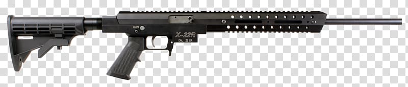Rifle Semi-automatic firearm Carbine .223 Remington, weapon transparent background PNG clipart