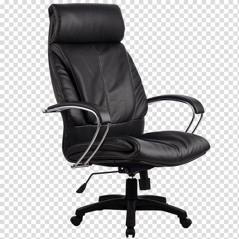 Office & Desk Chairs Computer desk Furniture, chair transparent background PNG clipart