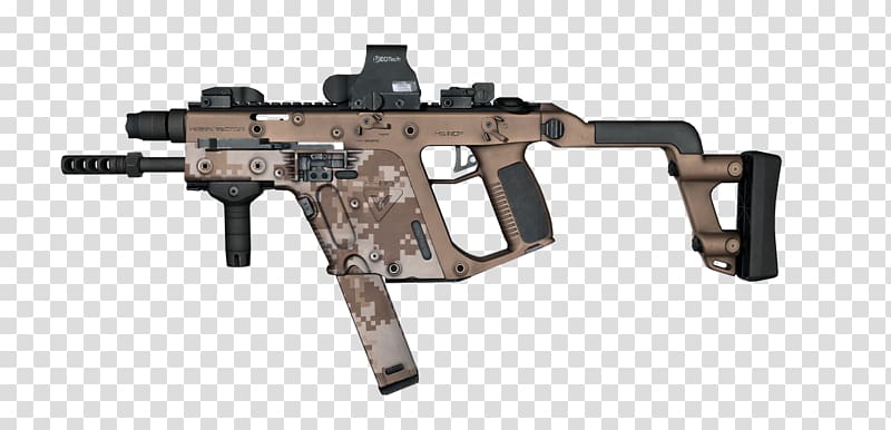 KRISS Gun Weapon Rifle Survarium, camouflage transparent background PNG clipart