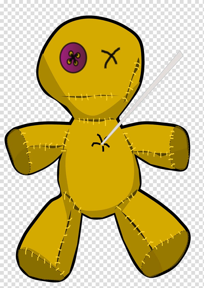 Voodoo doll Haitian Vodou West African Vodun , open book transparent background PNG clipart