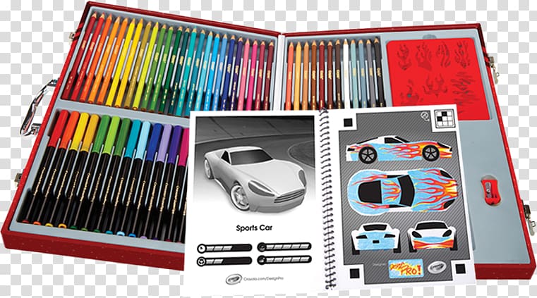 Crayola Virtual Design Pro Car Collection Art Kit Multicoloured Office Supplies Crayola LLC plastic, car transparent background PNG clipart