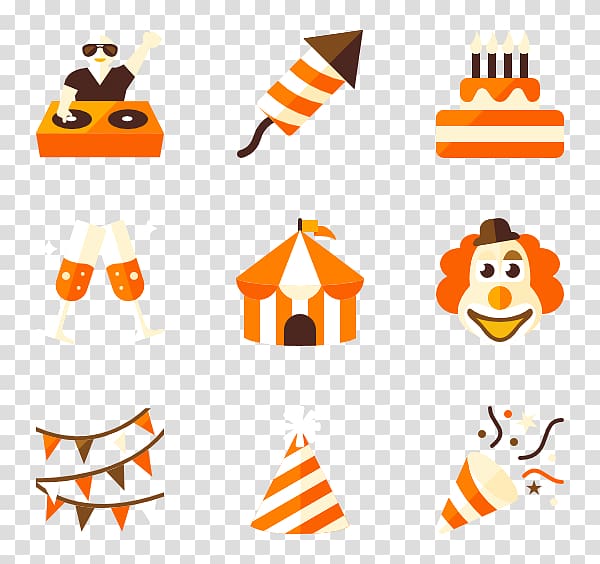 Party hat Computer Icons Line , Office Party transparent background PNG clipart