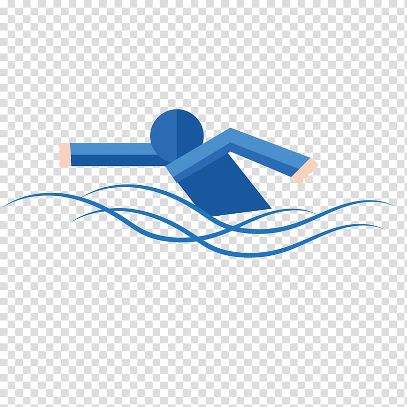 Blue Swimming, Blue swimming transparent background PNG clipart