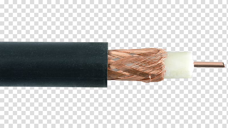 Coaxial cable Electrical cable Low smoke zero halogen RG-59 Copper, wires transparent background PNG clipart