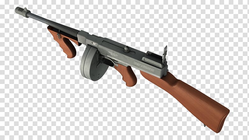 Trigger Airsoft Guns Firearm Assault rifle, tommy Gun transparent background PNG clipart