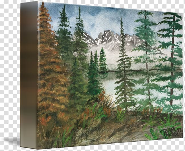 Jackson Hole Mountain Resort Landscape painting Landscape painting, painting transparent background PNG clipart