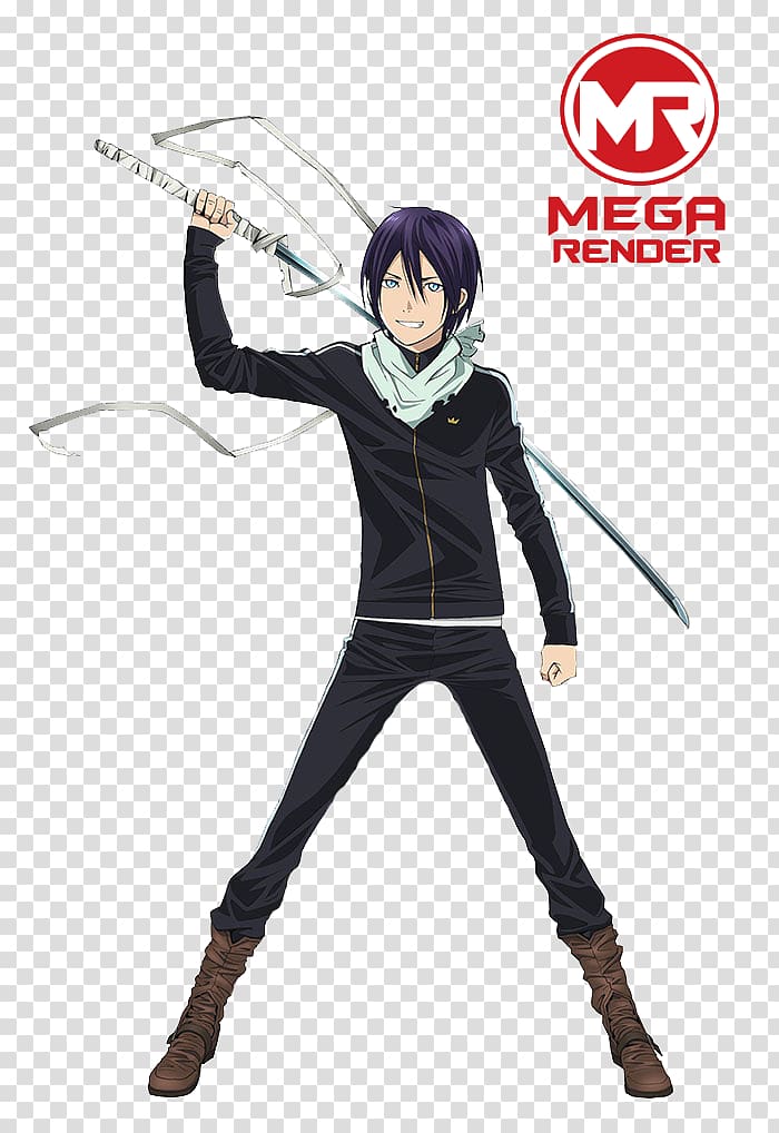 Noragami Yato-no-kami Art Anime Animated film, Anime transparent background PNG clipart