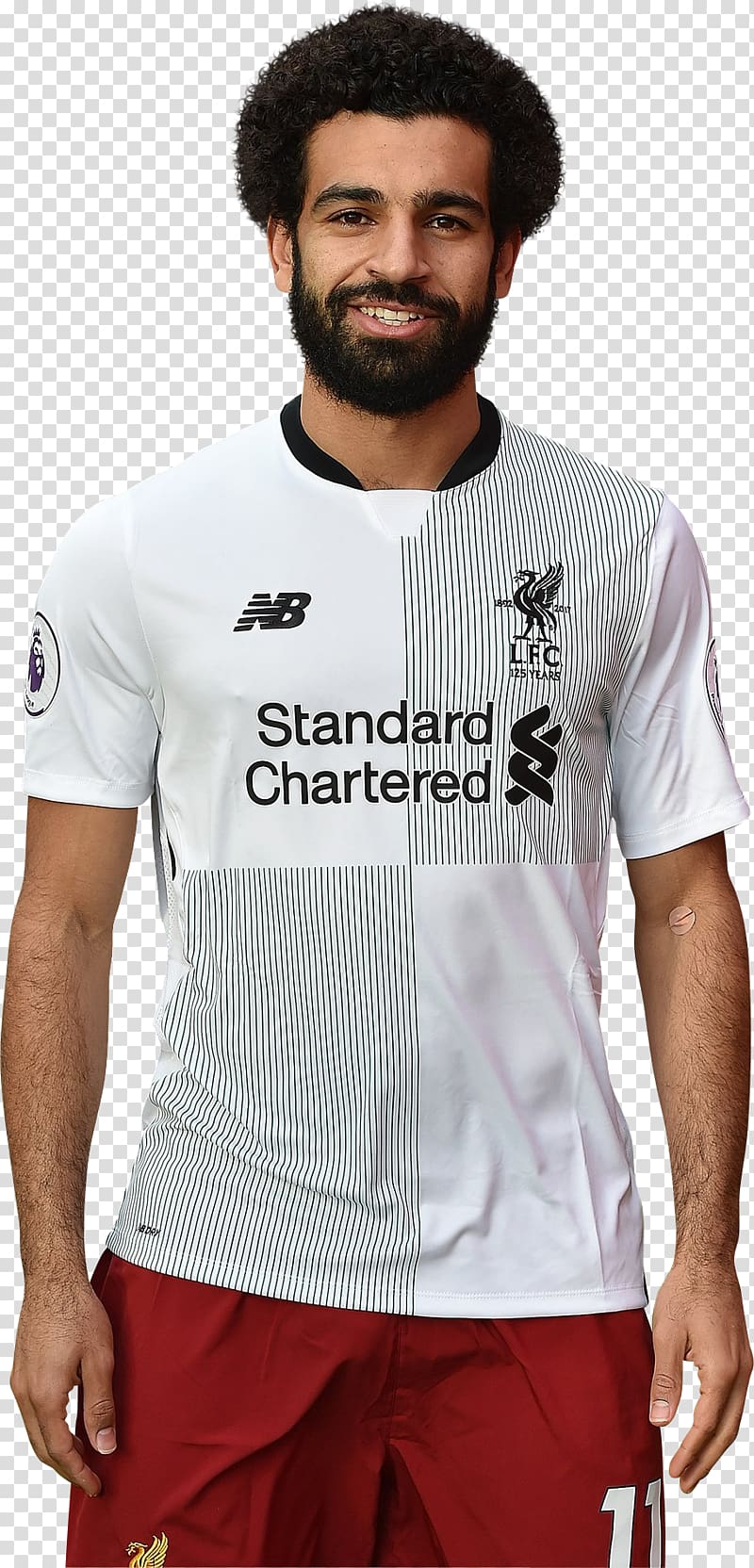 man standing making face, Mohamed Salah 2017–18 Liverpool F.C. season, Salah liverpool transparent background PNG clipart