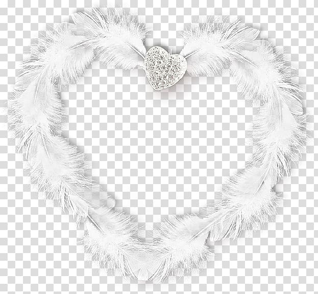 Fur White Heart, wedding pink transparent background PNG clipart