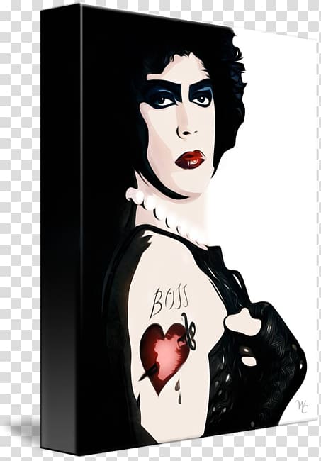 Frank N. Furter The Rocky Horror Show Painting Art, rocky horror transparent background PNG clipart