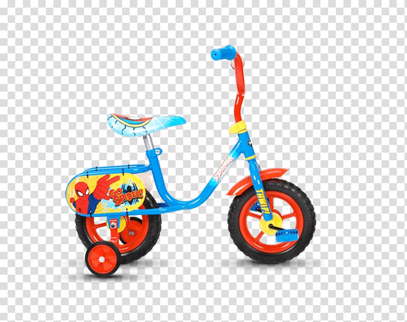 Bicycle Pedals Spider-Man Huffy Training wheels, Bicycle man transparent background PNG clipart