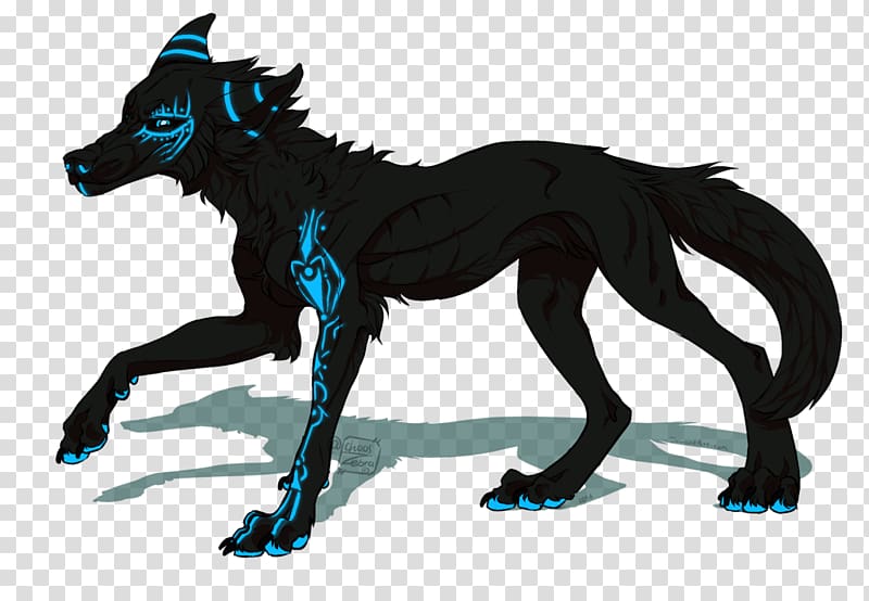 Dog Werewolf Demon Tail, Dog transparent background PNG clipart