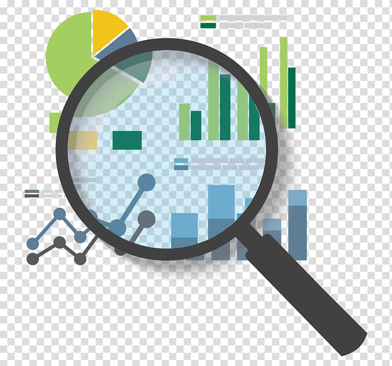 magnifying glass icon, Analytics Market research Data analysis, research transparent background PNG clipart
