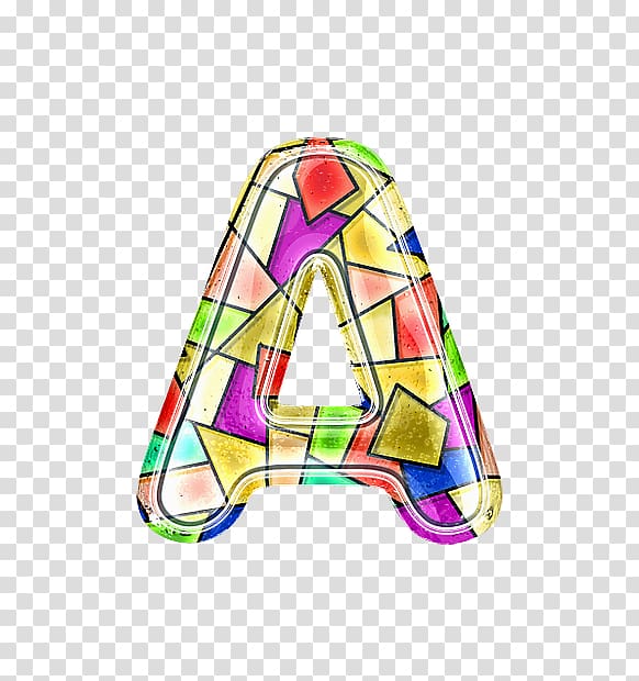 letter a symbol, Stained glass, A letter stained glass transparent background PNG clipart