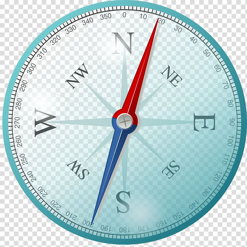 magnetic compass clip art