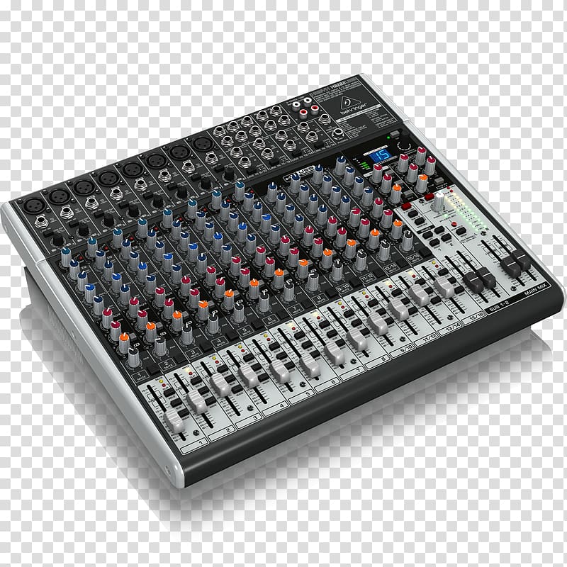 Audio Mixers Behringer Xenyx X2222USB Behringer Mixer Xenyx, others transparent background PNG clipart