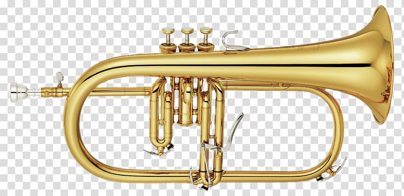 Flugelhorn French Horns Yamaha Corporation Trumpet Cornet, Trumpet transparent background PNG clipart