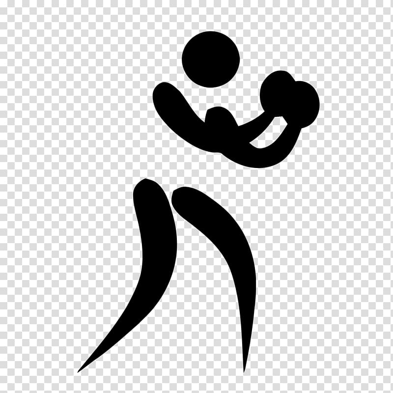 Olympic Pictogram Boxing transparent background PNG clipart