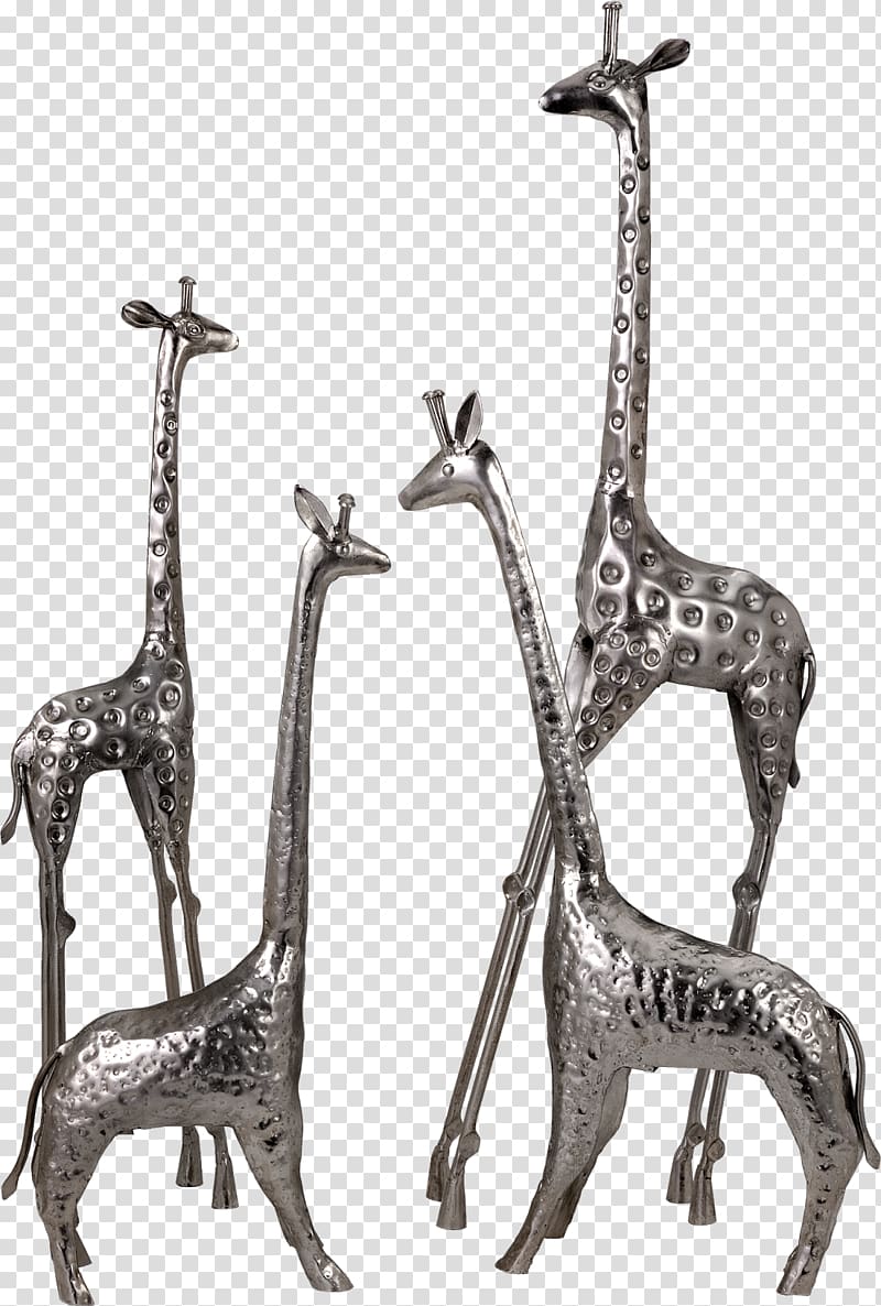 Giraffe Figurine Statue Sculpture IMAX, 3d giraffe transparent background PNG clipart
