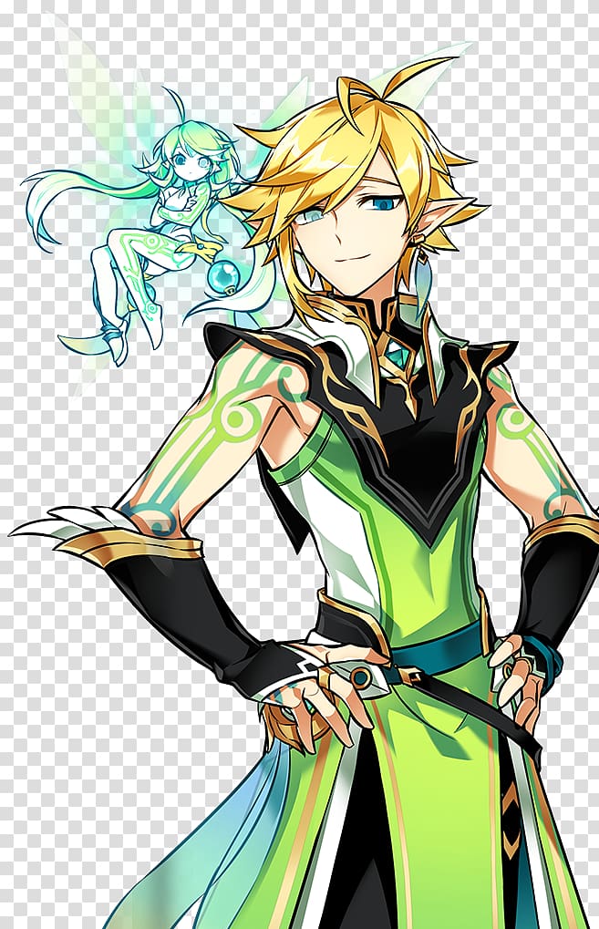 Elsword Art Atribut Ventus Character, others transparent background PNG clipart