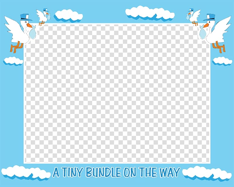 baby shower borders clip art