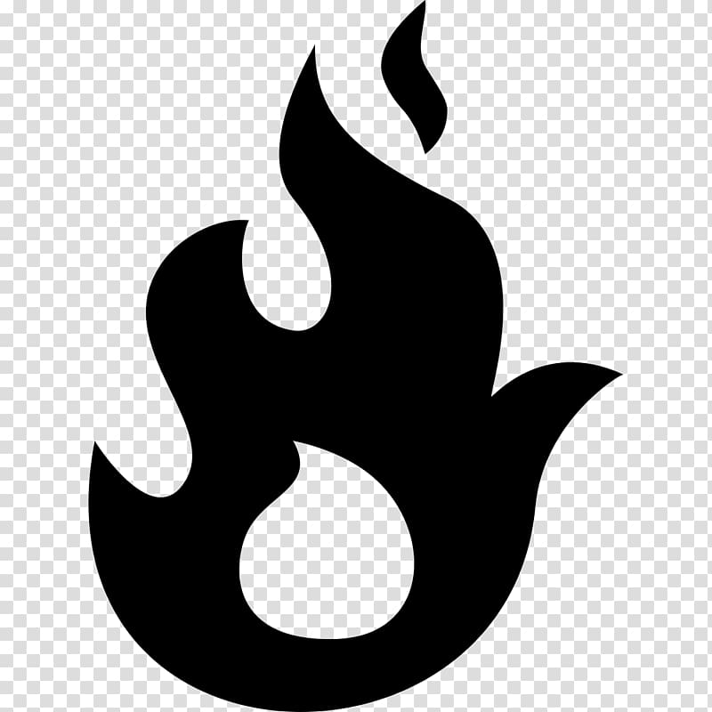 Flame Fire Silhouette Drawing, I flame transparent background PNG clipart