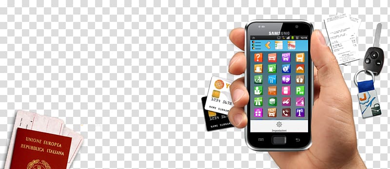 Feature phone Smartphone Expense management Cellular network, smartphone transparent background PNG clipart