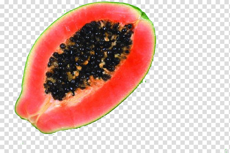 Juice Watermelon Papaya Fruit Bilberry, Red papaya transparent background PNG clipart