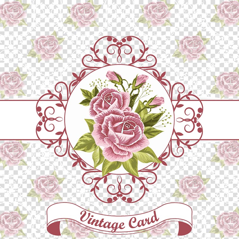 vintage multicolored floral card, Wedding invitation Marriage Greeting card, Flowers invitations transparent background PNG clipart