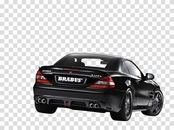 2009 Mercedes-Benz SL-Class Personal luxury car Brabus, mercedes transparent background PNG clipart