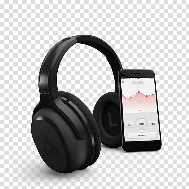 Headphones Audeara Sound Hearing, technology speed transparent background PNG clipart