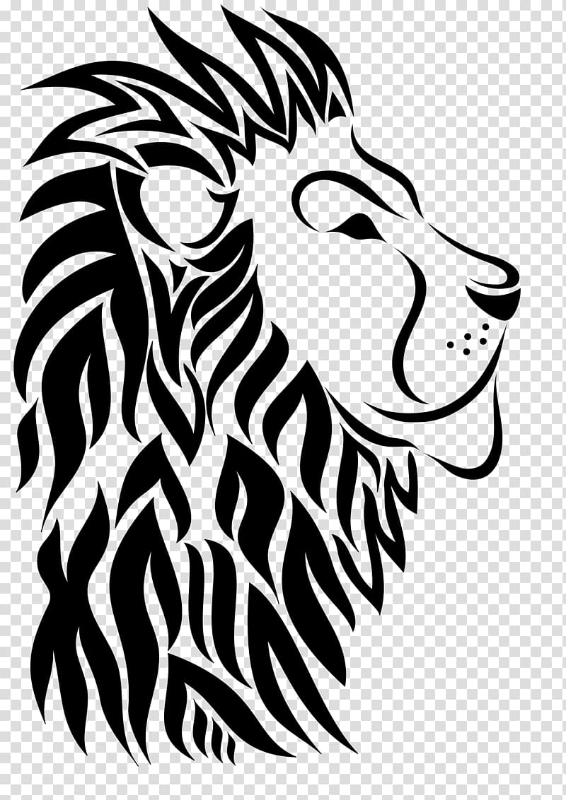 Lionhead rabbit Tattoo , lion head transparent background PNG clipart